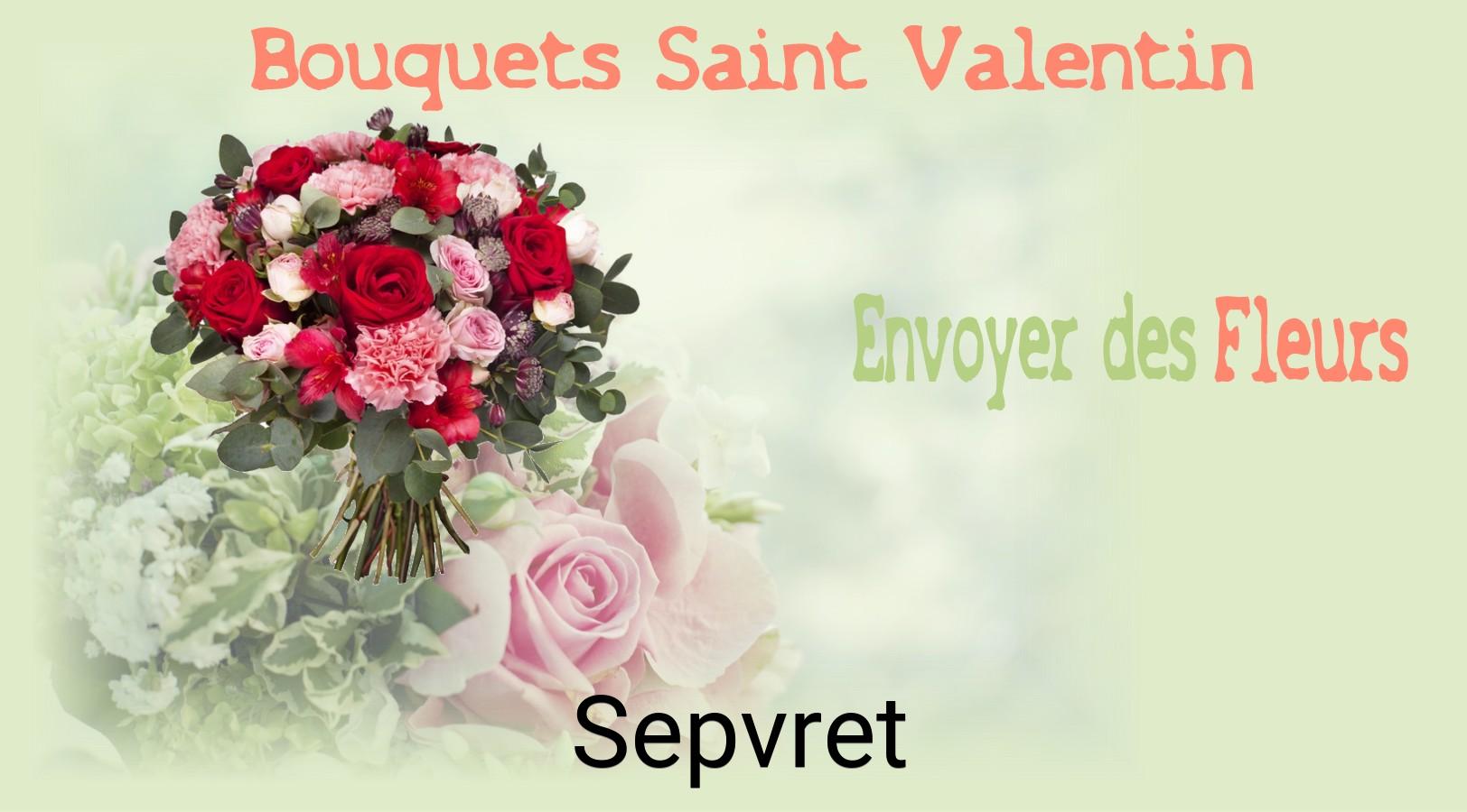 Roses de Saint-Valentin livrées à Sepvret